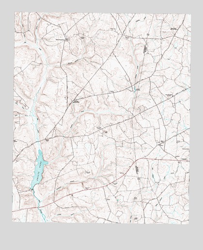 Kellys Pond, GA USGS Topographic Map