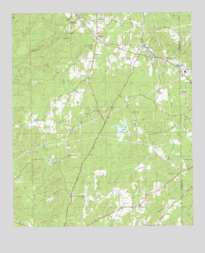 Kellyton, AL USGS Topographic Map