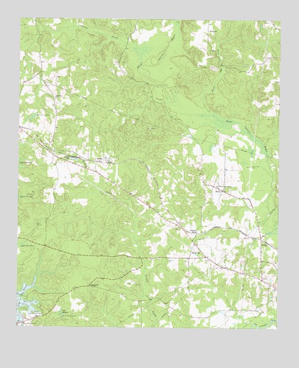 Kellyville, TX USGS Topographic Map