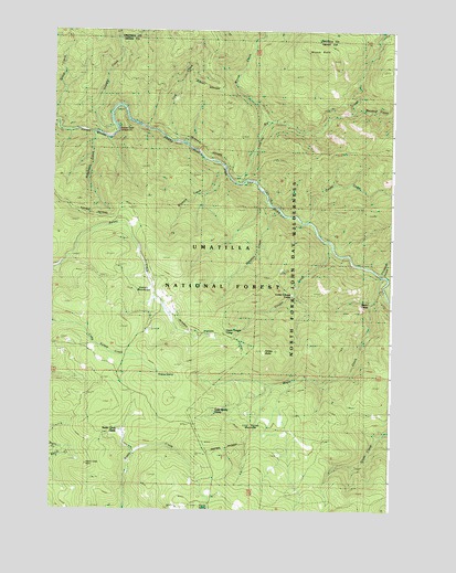 Kelsay Butte, OR USGS Topographic Map