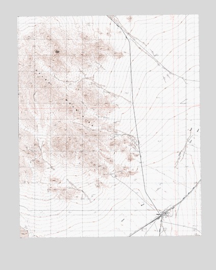 Kelso, CA USGS Topographic Map