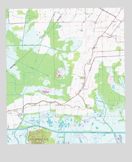 Kemper, LA USGS Topographic Map