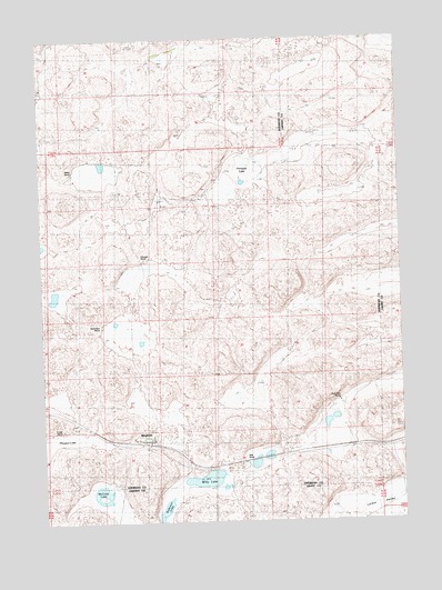 Bingham, NE USGS Topographic Map