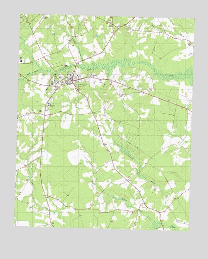 Kenansville, NC USGS Topographic Map