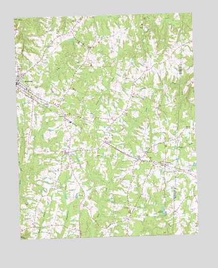 Kenbridge East, VA USGS Topographic Map