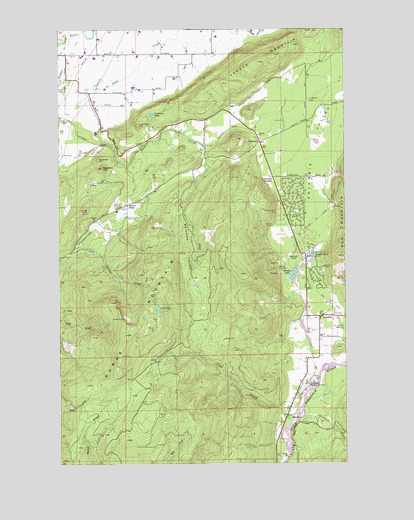Kendall, WA USGS Topographic Map