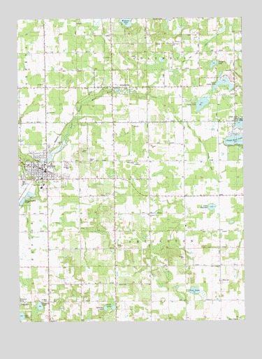 Bangor, MI USGS Topographic Map