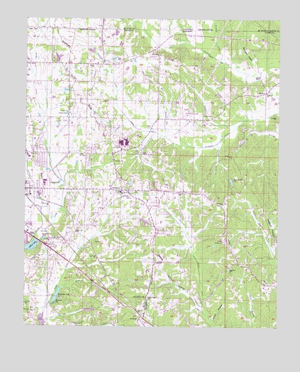 Kendrick, MS USGS Topographic Map