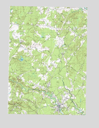 Kennebunk, ME USGS Topographic Map