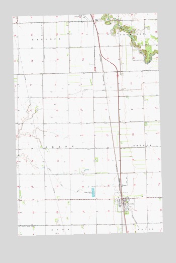 Kennedy, MN USGS Topographic Map