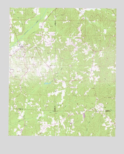 Kennedy, AL USGS Topographic Map