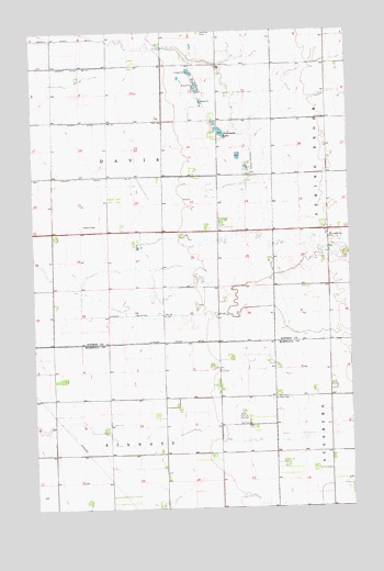 Kennedy SE, MN USGS Topographic Map