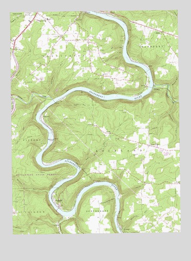 Kennerdell, PA USGS Topographic Map