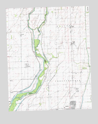 Kennett North, MO USGS Topographic Map