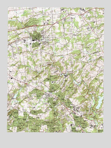 Kennett Square, PA USGS Topographic Map