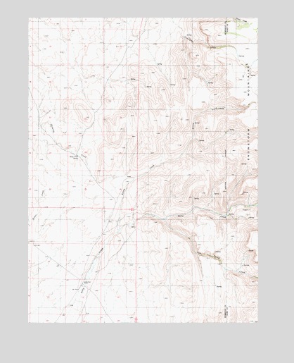 Kenny Creek, NV USGS Topographic Map