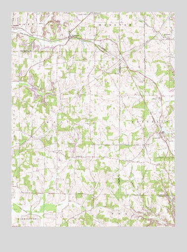 Kensington, OH USGS Topographic Map