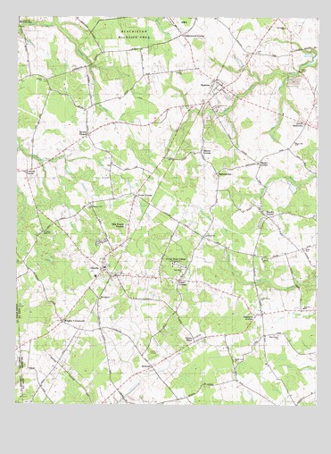 Kenton, DE USGS Topographic Map