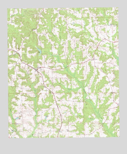 Banks, AL USGS Topographic Map