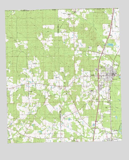 Kentwood, LA USGS Topographic Map