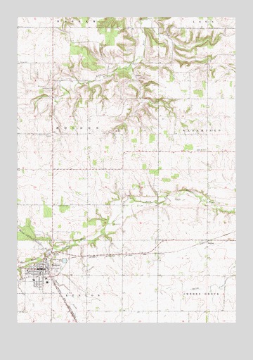 Kenyon, MN USGS Topographic Map