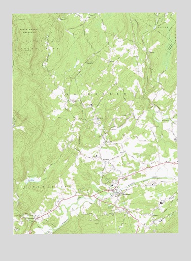 Kerhonkson, NY USGS Topographic Map
