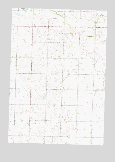 Kerkhoven SW, MN USGS Topographic Map