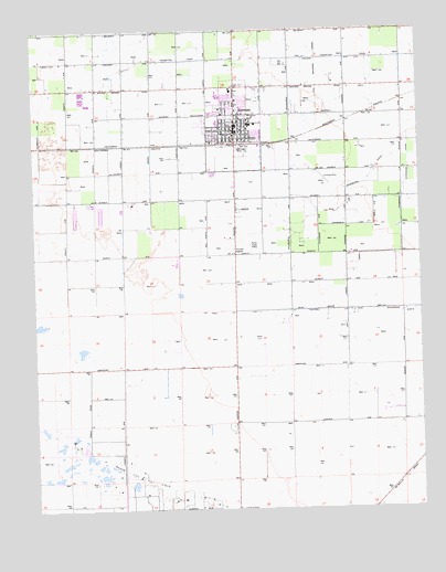 Kerman, CA USGS Topographic Map