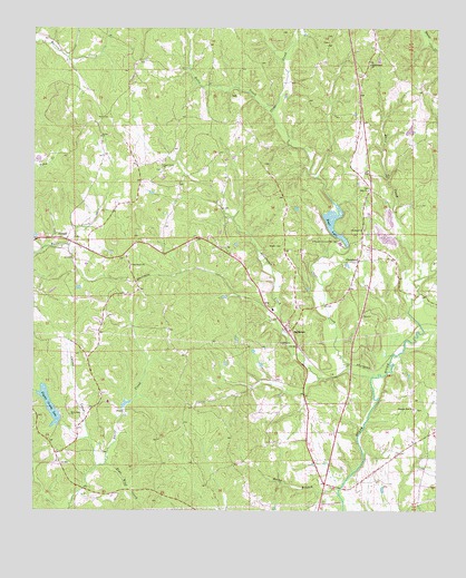 Bankston, AL USGS Topographic Map