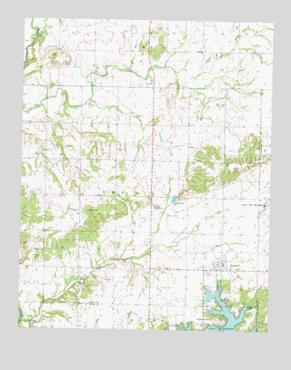 Ketchum, OK USGS Topographic Map