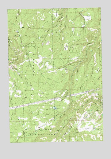 Ketchum Reservoir, OR USGS Topographic Map