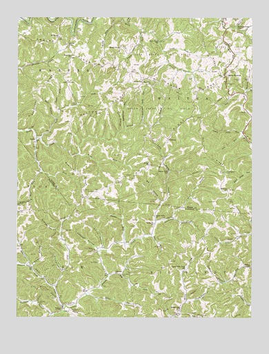 Kettle, WV USGS Topographic Map