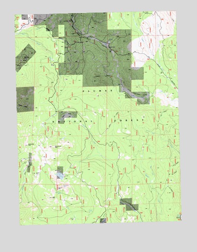 Kettle Rock, CA USGS Topographic Map