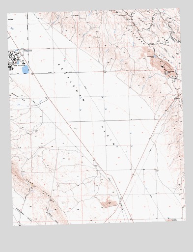 Kettleman Plain, CA USGS Topographic Map