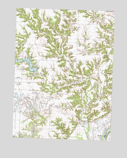 Banner, IL USGS Topographic Map