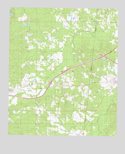 Kewanee, MS USGS Topographic Map