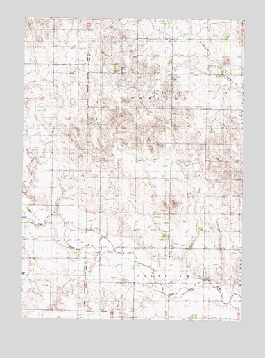 Keyapaha NW, SD USGS Topographic Map
