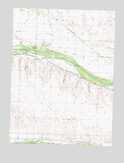 Keystone, NE USGS Topographic Map