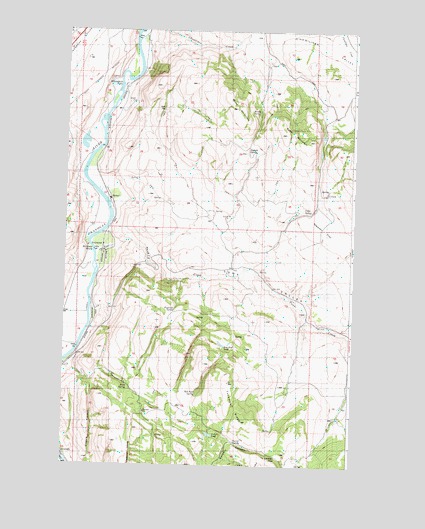 Keystone, WA USGS Topographic Map