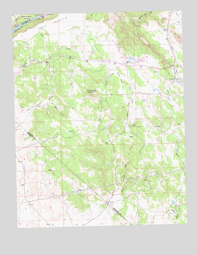 Keystone, CA USGS Topographic Map