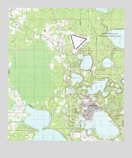 Keystone Heights, FL USGS Topographic Map