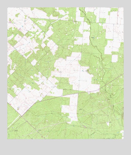 Keystone Ranch, TX USGS Topographic Map
