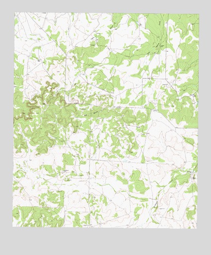 Kickapoo Spring, TX USGS Topographic Map