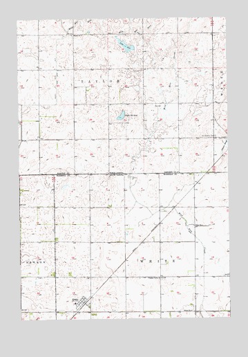 Kidder, SD USGS Topographic Map