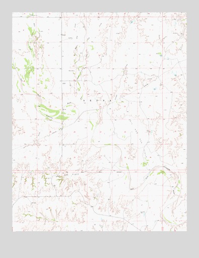 Aetna, KS USGS Topographic Map