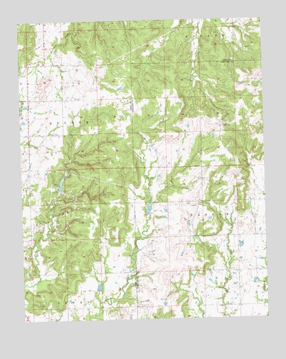 Kiefer SW, OK USGS Topographic Map