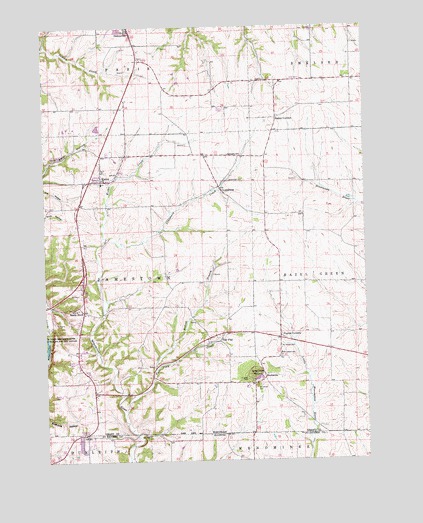 Kieler, WI USGS Topographic Map