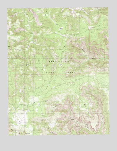 Kigalia Point, UT USGS Topographic Map