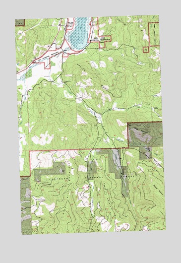 Kila, MT USGS Topographic Map