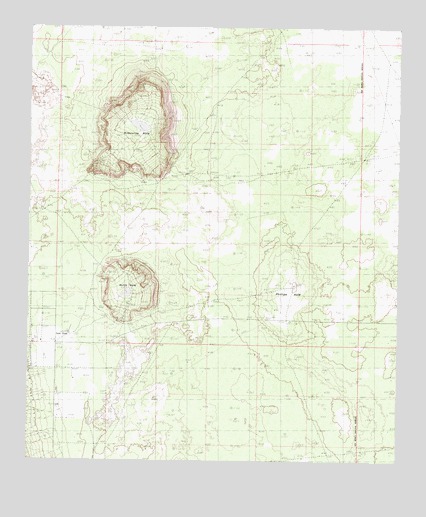 Kilbourne Hole, NM USGS Topographic Map